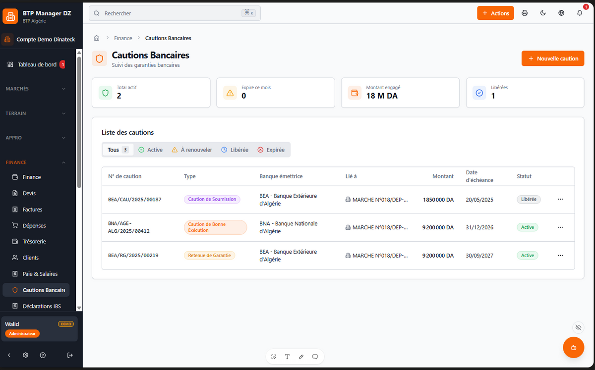 LOGICIEL BTP MANAGER 2026 AR