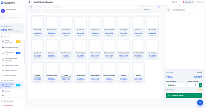 STATION PRO - Logiciel  de Gestion Station Service