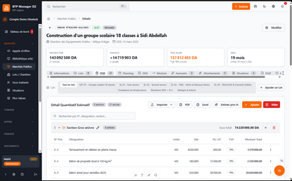 LOGICIEL BTP MANAGER PRO
