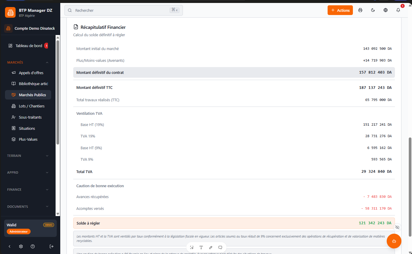 LOGICIEL BTP MANAGER PRO