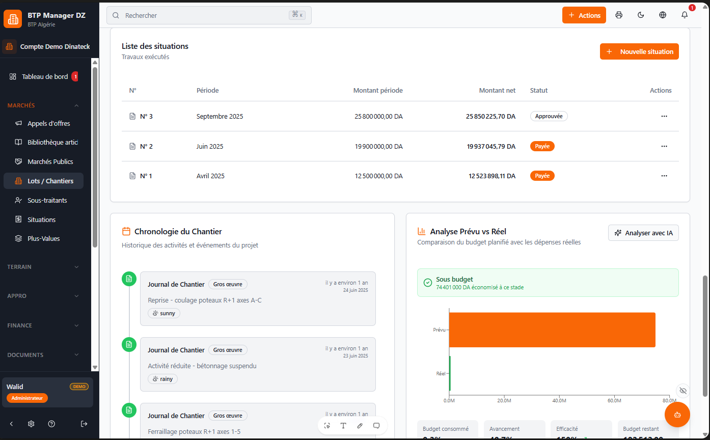 LOGICIEL BTP MANAGER PRO