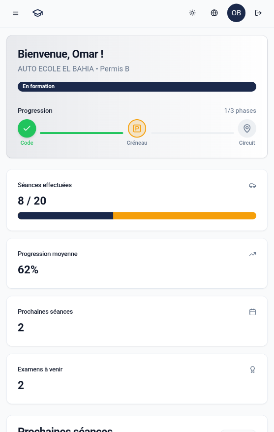 Logiciel Dolisoft Auto École — دوليسوفت لإدارة مدارس تعليم السياقة