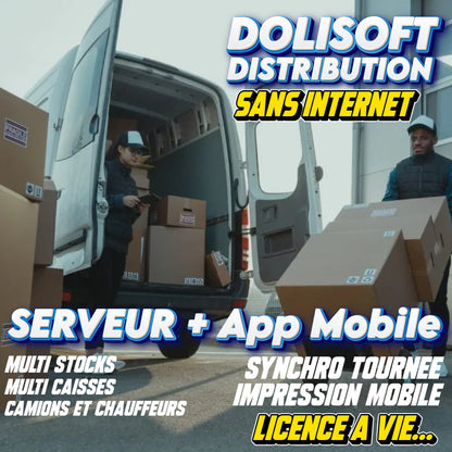 Dolisoft Distribution 2025— La solution n°1 pour la distribution en Algérie